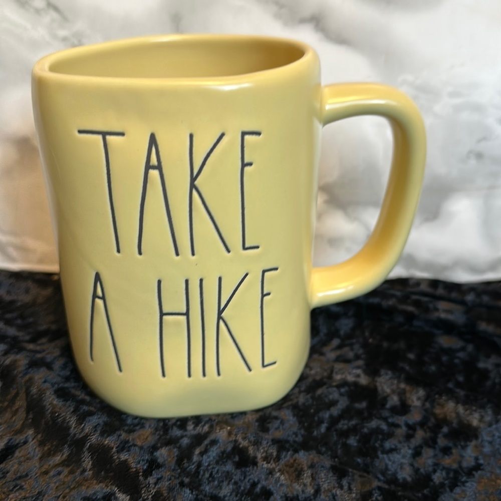 Take a hike Rae Dunn mug